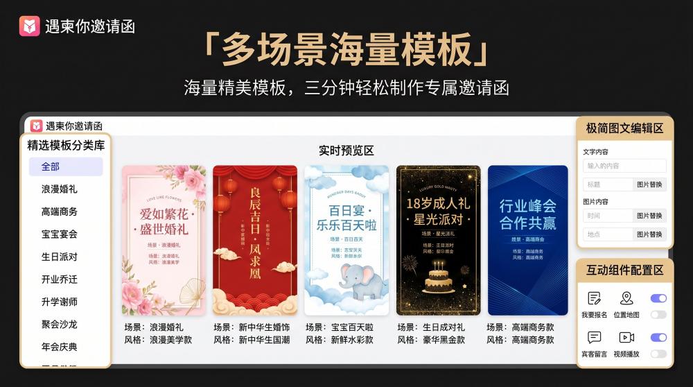 告别纸质寿宴请柬！新式电子寿柬火遍朋友圈，体面省心还满分尽孝✨